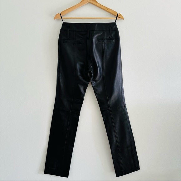 BODY by Victoria Secret Leather Pants The Christie Fit Sz 0 - Picture 2 of 8